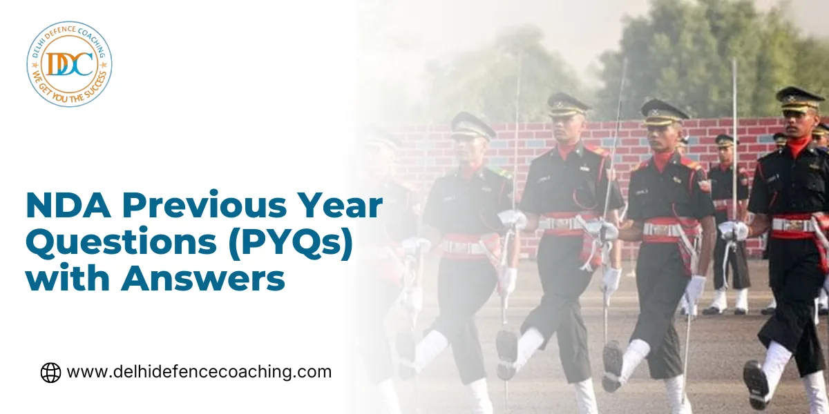NDA Previous Year Questions (PYQs) with Answers